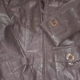 кожаный пиджак