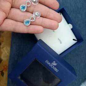 swarovski серьги