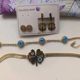 браслеты и серьги