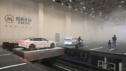 Hytaýda awtoulaglary adatdan daşary şertlerde synag etmek üçin döwrebap barlaghana açyldy