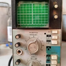 осциллограф микроамперметр