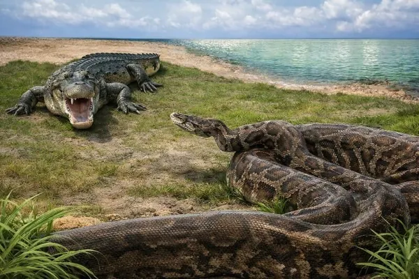 Taýwanda ýaşy 400–800 müň ýyla barabar bolan äpet pitonyň oňurgasy tapyldy