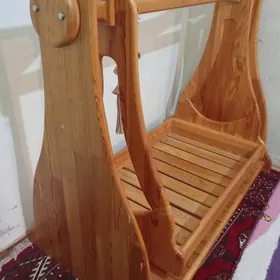 sallan ak, krowat, skaf...