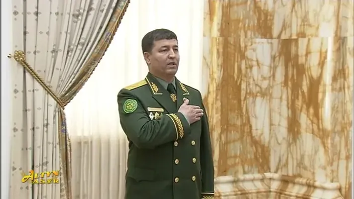 Türkmenistanyň milli howpsuzlyk ministri täzelendi