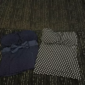 Туника в горошек и другая одеж