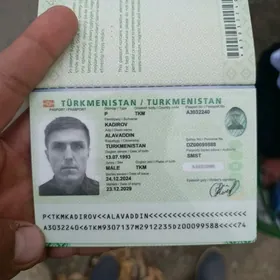 Pasport yitdi tapana sowgat ba