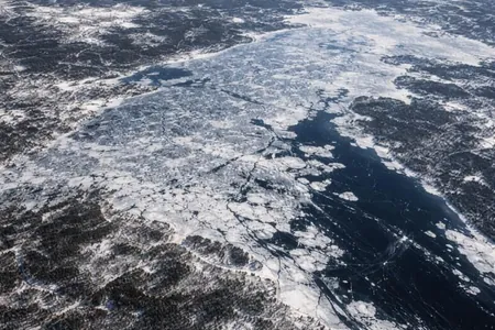 Финский залив покрылся льдом сильнее, чем когда-либо за последнее десятилетие