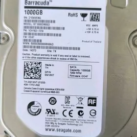 1TB Seagate Hard Disk