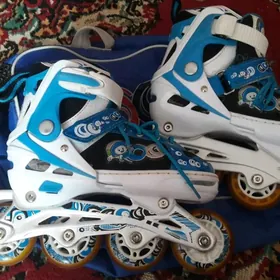 ролики детские с подсветкой