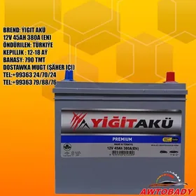 Akumulýator YIGIT AKU 12V45AH