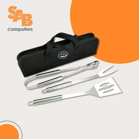 Инструменты для барбекю из нержавеющей стали, 3 шт