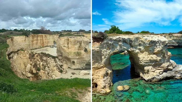 В Италии обрушилась знаменитая скала «Арка влюбленных»