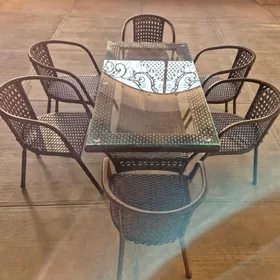 6 adamlyk Stol Stul Стол Стул