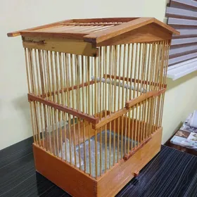 Guş  ketek Клетка попугай