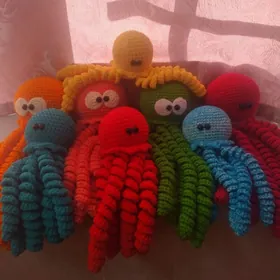 Вязаные Осьминожки