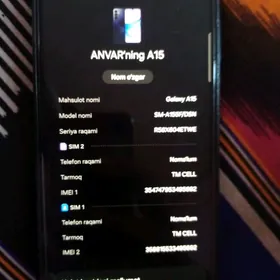 Samsung a15