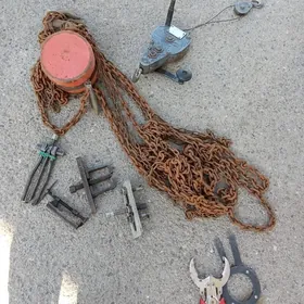 лебедка съёмки тиски