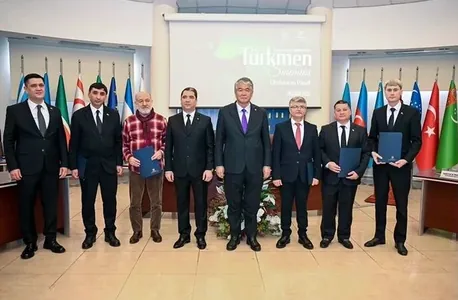 TÜRKSOÝ-yň ştab-kwartirasynda Oguz han adyndaky «Türkmenfilm» birleşiginiň 100 ýyllygy bellenildi
