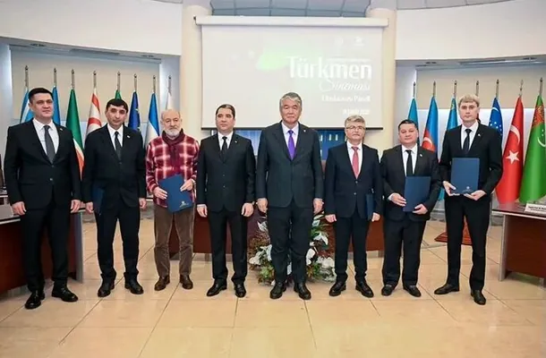 TÜRKSOÝ-yň ştab-kwartirasynda Oguz han adyndaky «Türkmenfilm» birleşiginiň 100 ýyllygy bellenildi