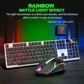 Клавиатура+мышь RGB