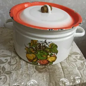 кастрюля эмалированная