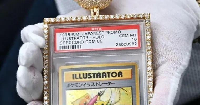 Seýrek duşýan Pokémon karty üçin auksionda rekord derejede 16,5 million dollar tölendi