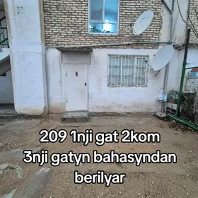 209 1nji etaz 2kom satlyk jay