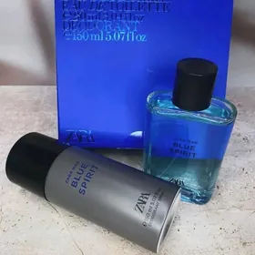 Zara Blue Spirit 90ml & Deodor