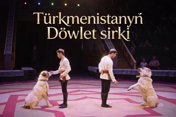 Государственный цирк Туркменистана приглашает на шоу 21–22 февраля