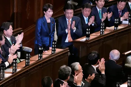 Sanae Takaiti Ýaponiýanyň premýer-ministri wezipesine gaýtadan saýlandy