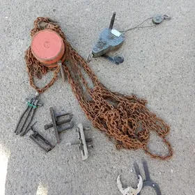 лебедка тиски