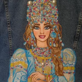 Ддинсовая куртка