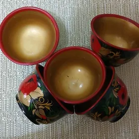 Деревянные пиалушки