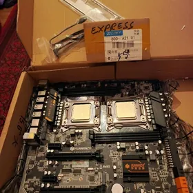Motherboard + 2CPU + RAM 32GB