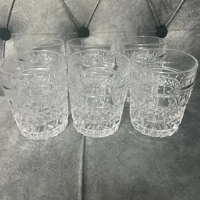 Стаканы хрустальные