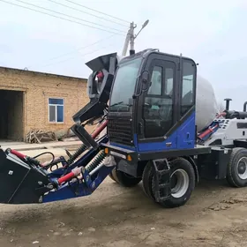 Ozi yukleyan beton garyjy