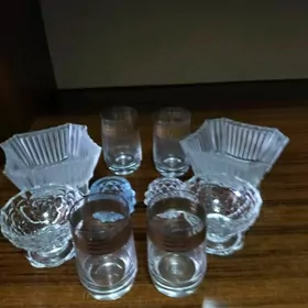 рюмки вазочки вазы