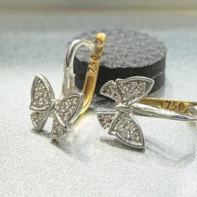 Gyzyl gylakhalka. Серьги.