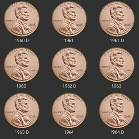 American 1 cent  teññe монета