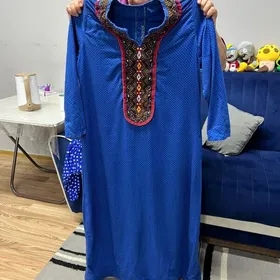 Штапельное Платье