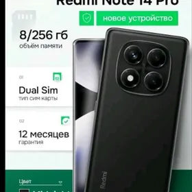 Redmi not 14 pro 8/256