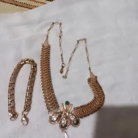 Gyzyl kolye braslet gadymy