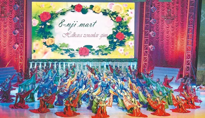 Türkmenistanyň zenanlary Halkara zenanlar güni mynasybetli pul sowgatlaryny alar