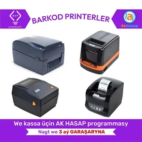 KASSA APARAT BARKOD SKANER CEK PRINTER AKHASAP