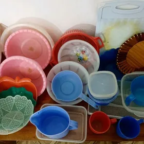 Б/у пластик посуда