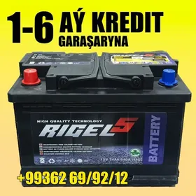 GARAŞARNA❗RIGEL 12V 75AH ters