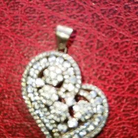 серебро 925 повес седдце