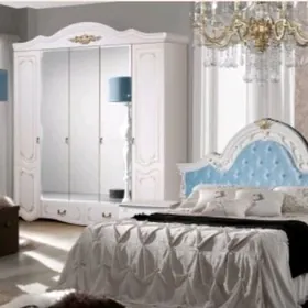 spalny garnitur mebel krowat