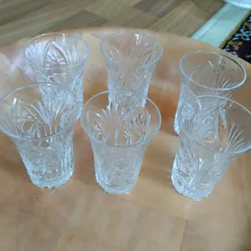 Рюмки хрустальные