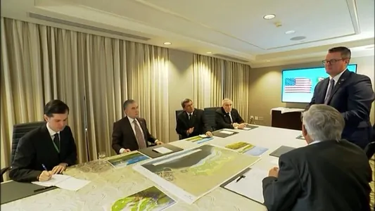 Gurbanguly Berdimuhamedow ABŞ-nyň tanymal syýasatşynas işewür adamlary bilen duşuşdy